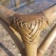 Rattan coffee table