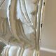 White Patinated Wall Console Shelf