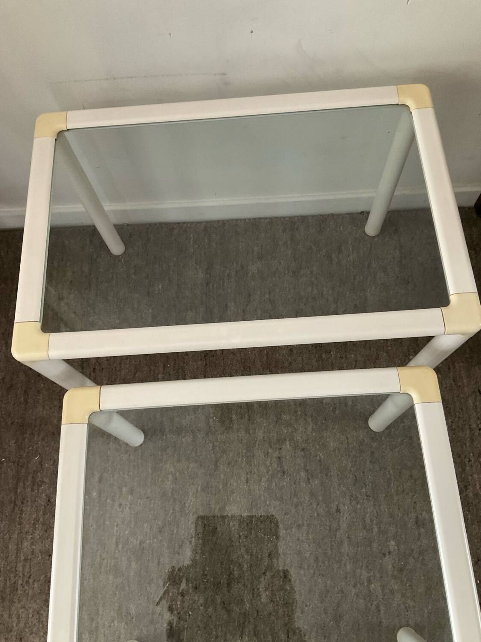 Trio de tables gigognes des années 70-80