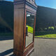 Armoire à glace Napoléon III en placage de loupe
