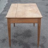 Art deco wood table