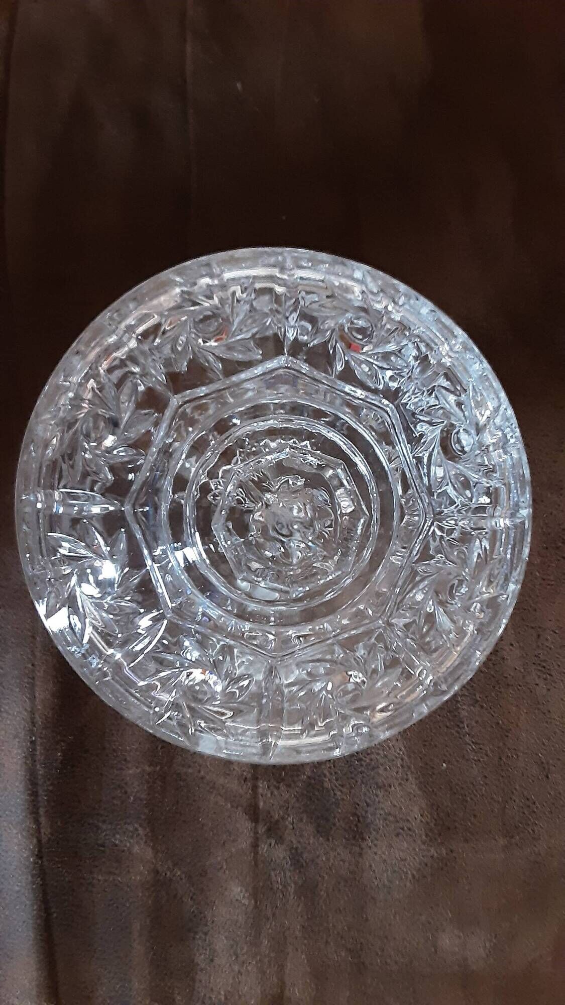 Sweet jar or glass sugar bowl