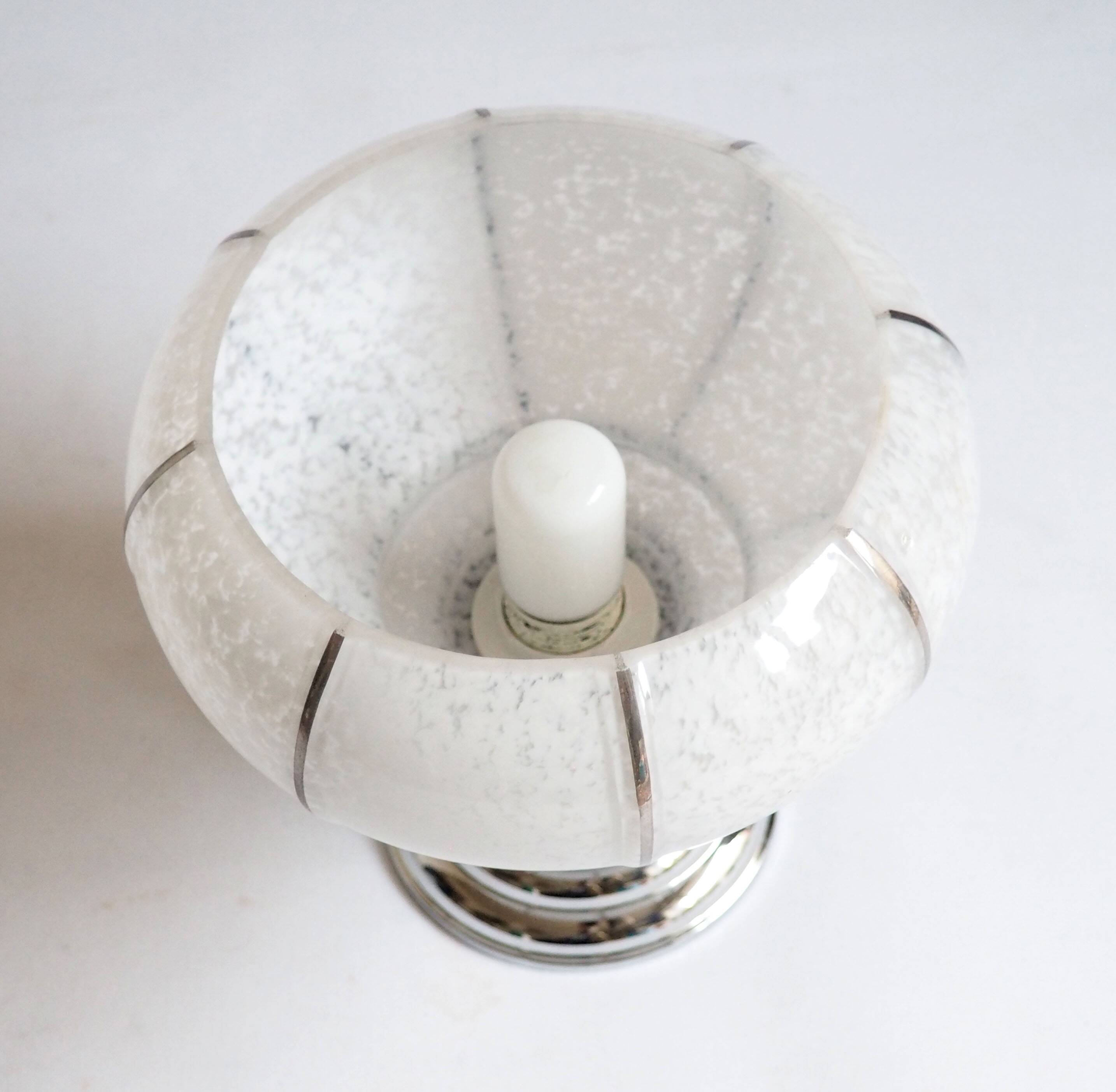 Clichy glass lamp