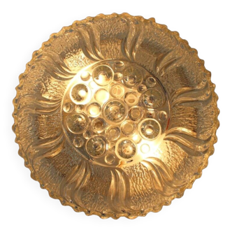 Midcentury Design Wall or Ceiling Lamp, Flush Mount, 1970s