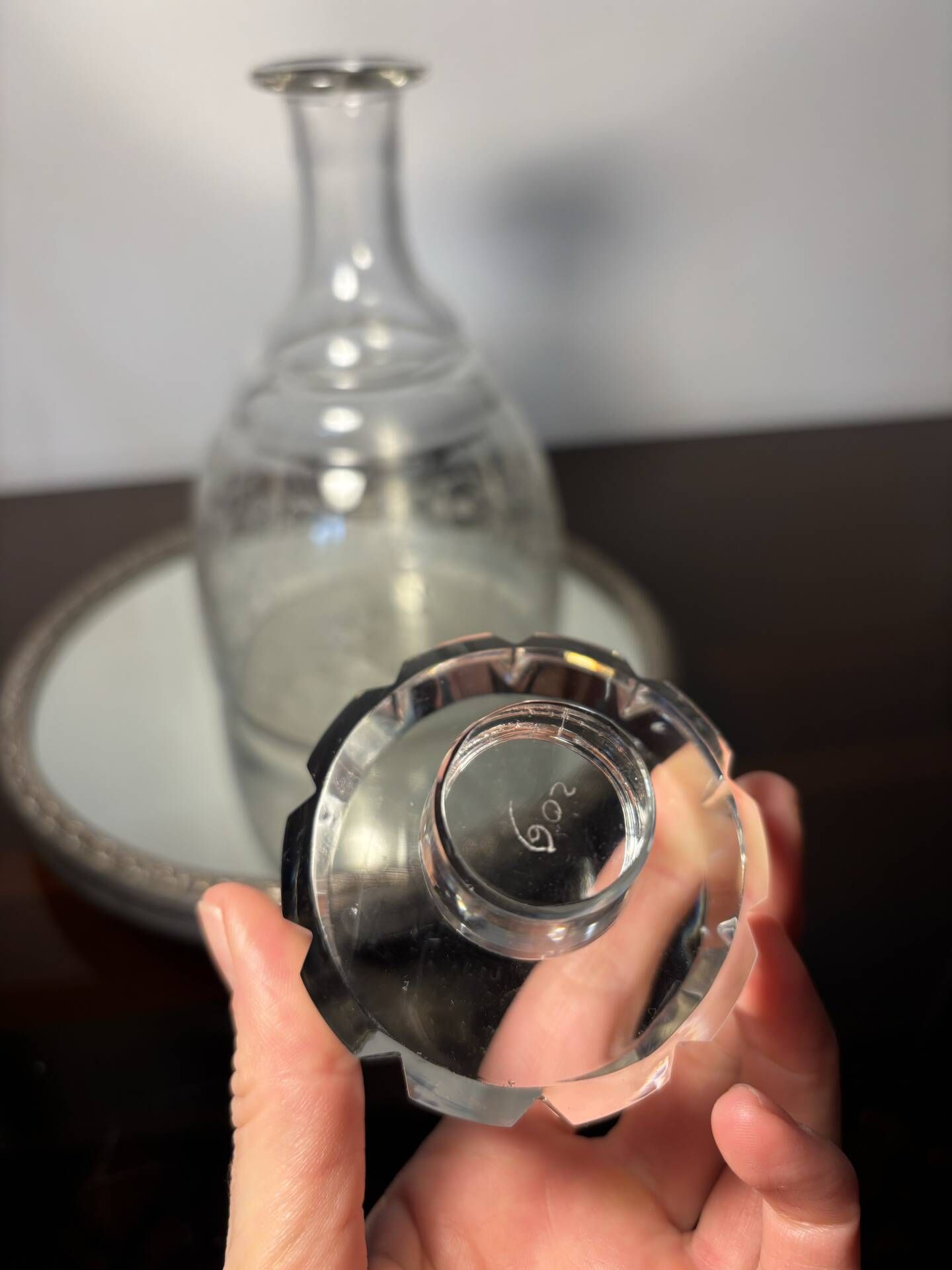 Carafe Baccarat Michel Ange avant 1936