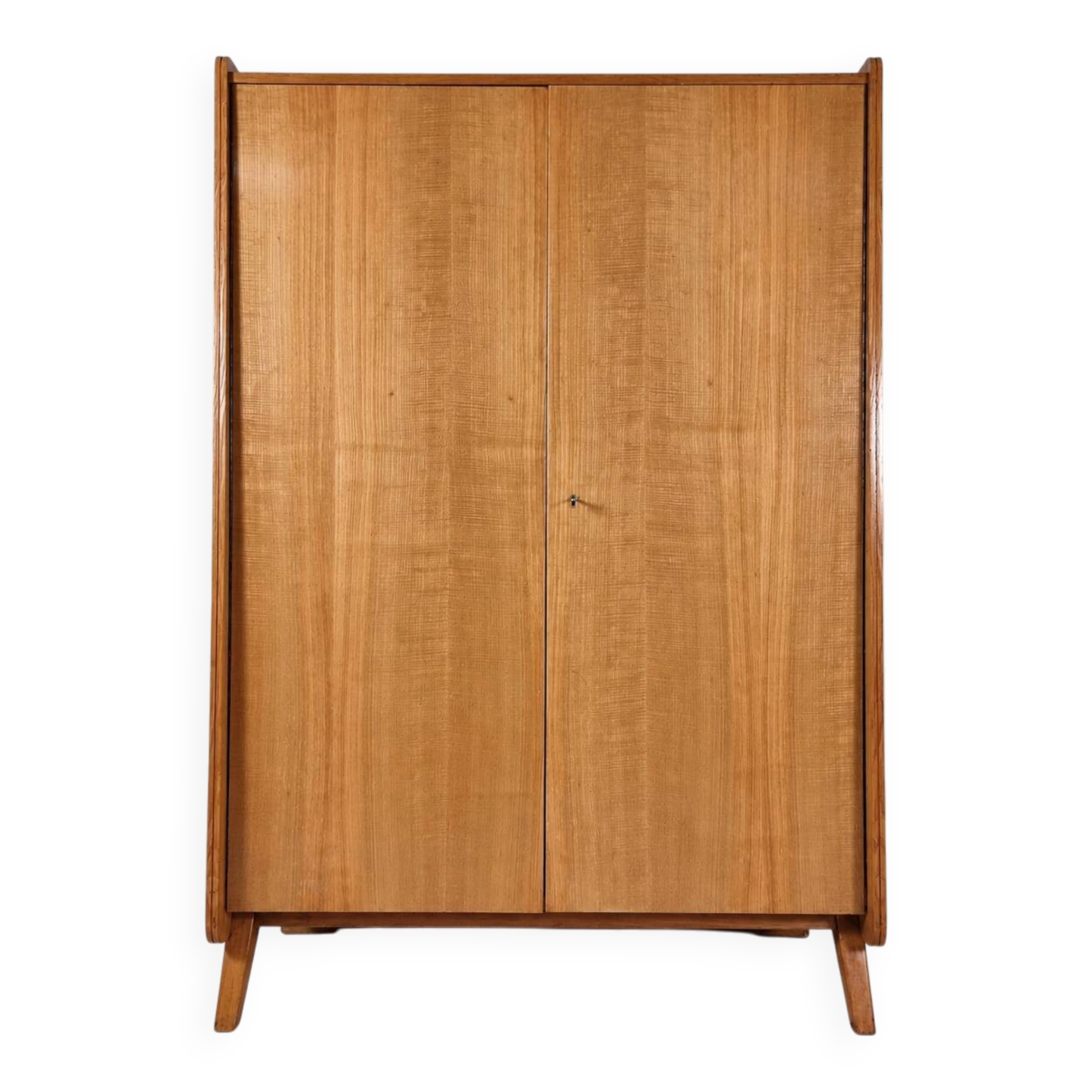 Vintage Wardrobe in Ash by Tatra Nabytok, 1970s