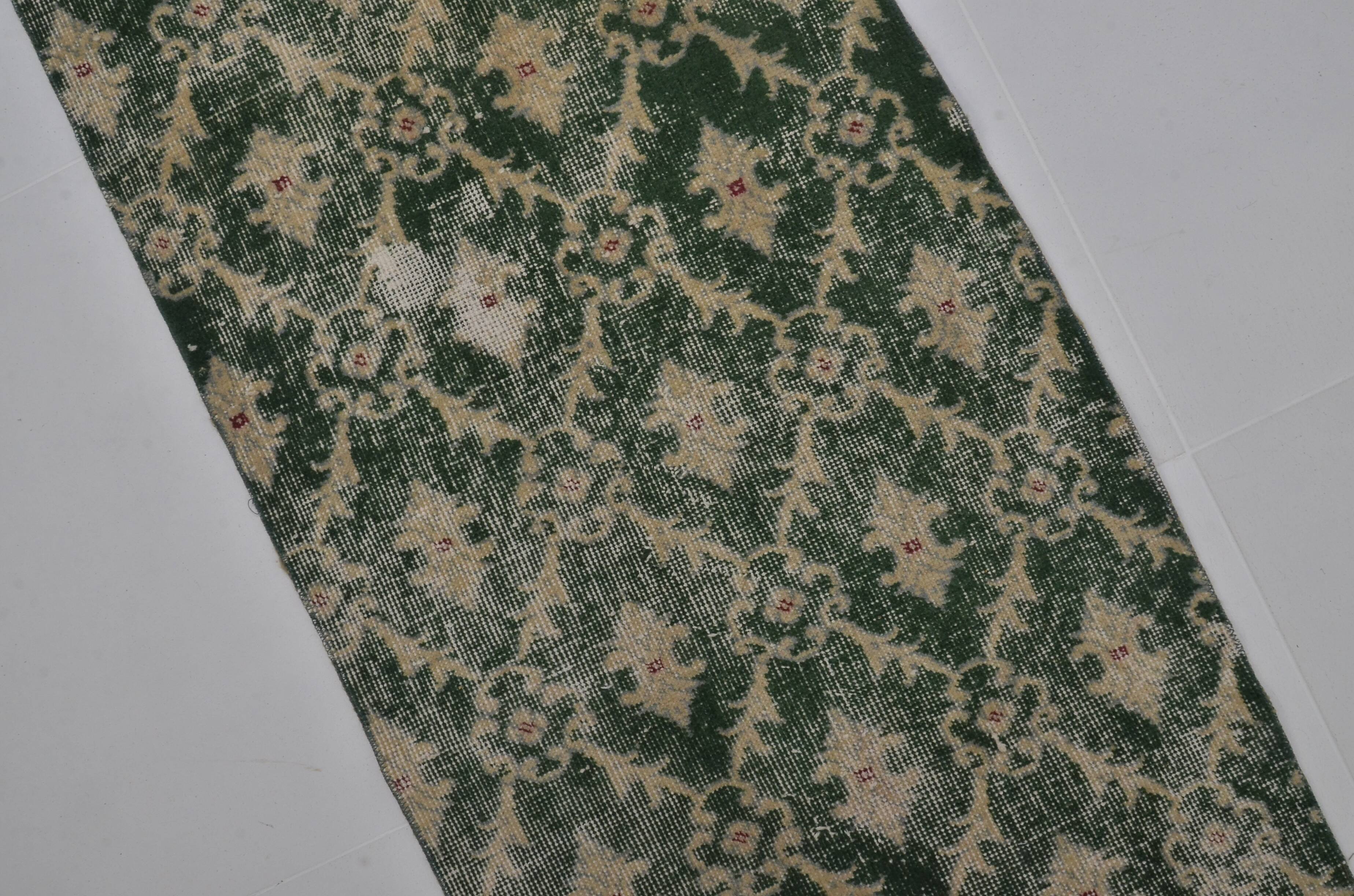 Tapis vintage Oushak Gren sku 3892