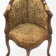 Fauteuil de bureau de style Louis XV