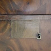 Empire period mahogany cabinet secretary