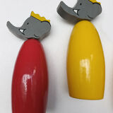 Set of 6 pins Babar