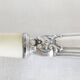 Silver and "horn" porridge spoon