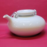 Large white porcelain teapot by Carl Gustaf Jahnsson