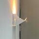 Mid-Century Space Age Danish Wall Lamp from Horn, 1960s
