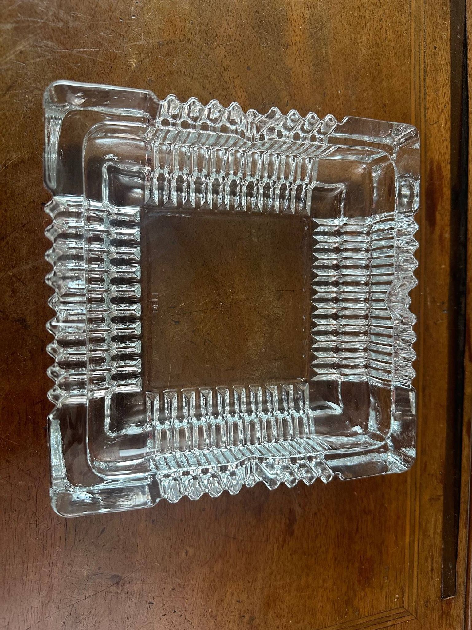 Glass ashtray
