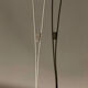White lamppost blue lampshade 1960s