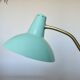 60s teal-coloured cocotte lamp