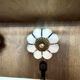 Wall-mounted key holder shelf | ceramic knobs | ceramic knobs