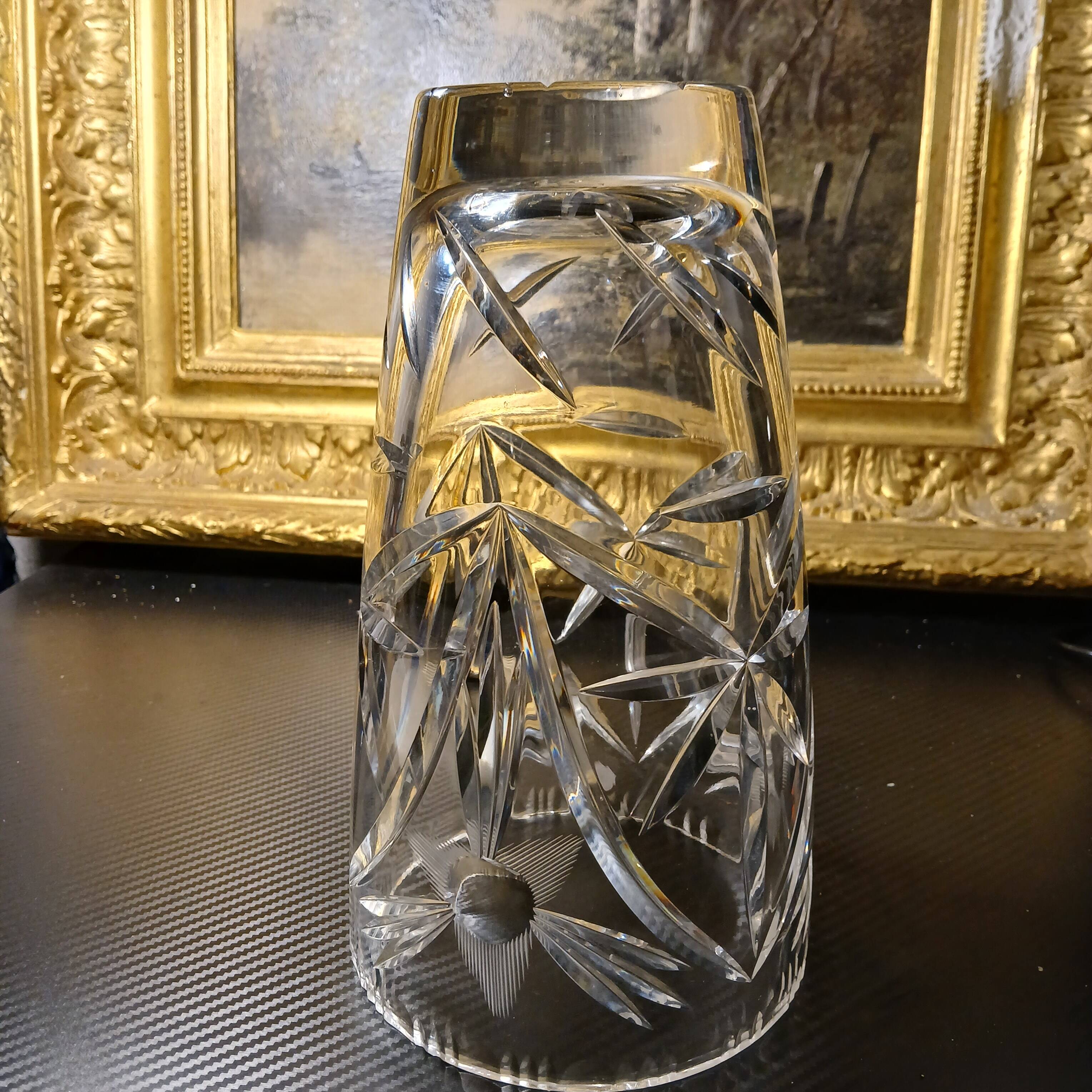 Crystal vase