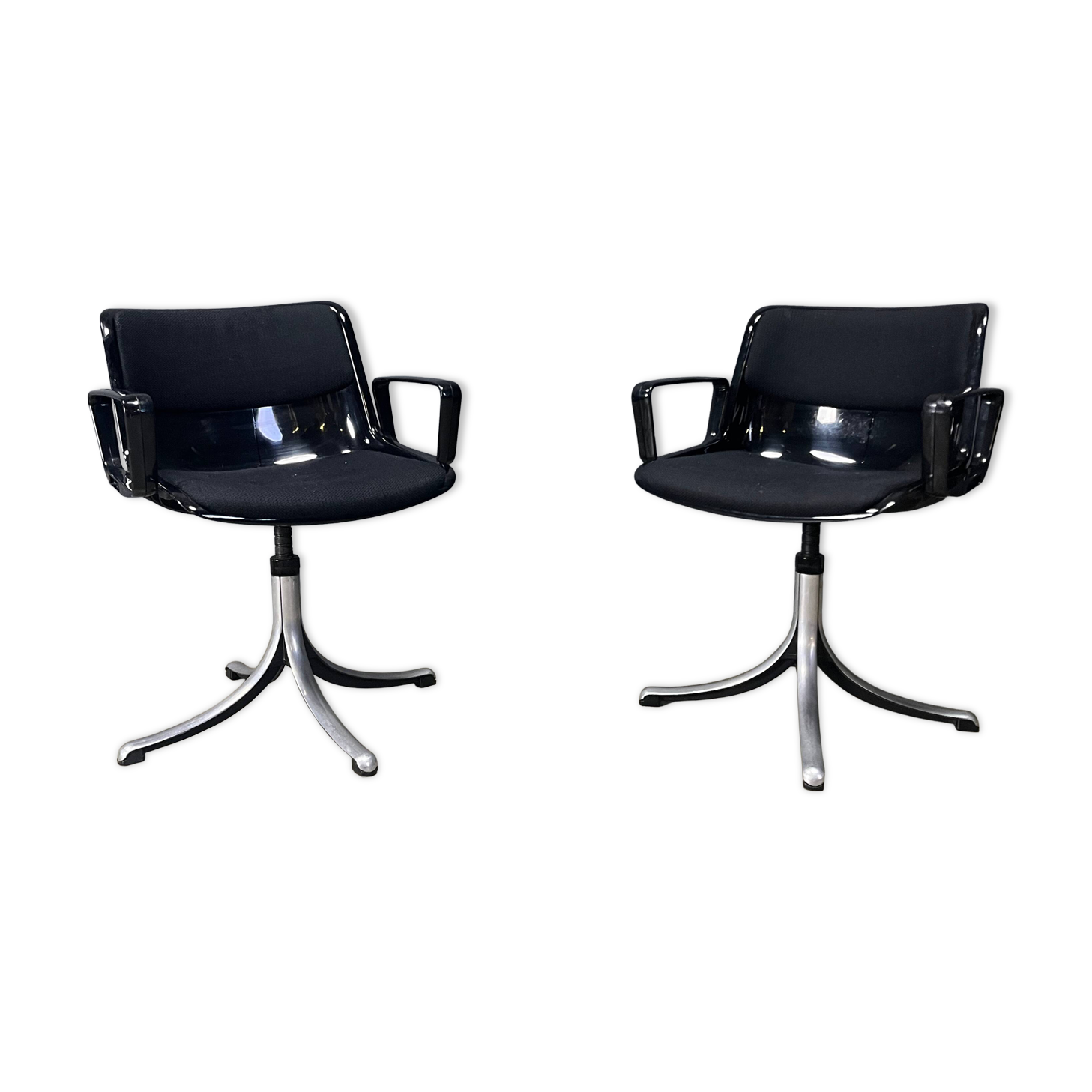 Chaises 'Modus' d'Osvaldo Borsani pour Tecno, années 1970 - ensemble de 2