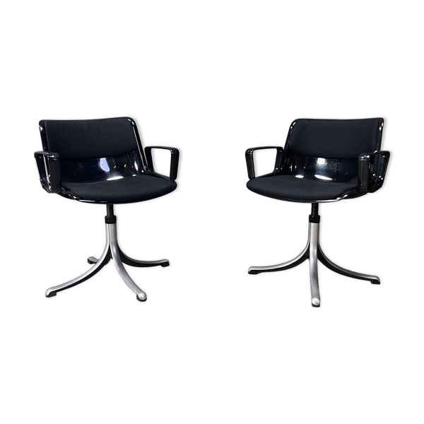 Chaises 'Modus' d'Osvaldo Borsani pour Tecno, années 1970 - ensemble de 2