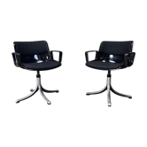 Chaises 'Modus' d'Osvaldo Borsani pour Tecno, années 1970 - ensemble de 2