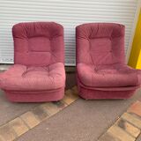 Orchidée armchairs by Michel Cadestin for Airborne 1970