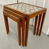 Danish nest of tables 1970s