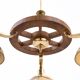 Mid-20th century Art Deco chandelier, Poland.