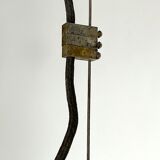 Poliarte, clear Murano glass pendant from 70s