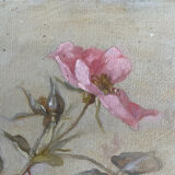 Table "Floral composition" HST signed Henri Chanut XIX ° century