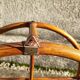 Rattan wall shelf