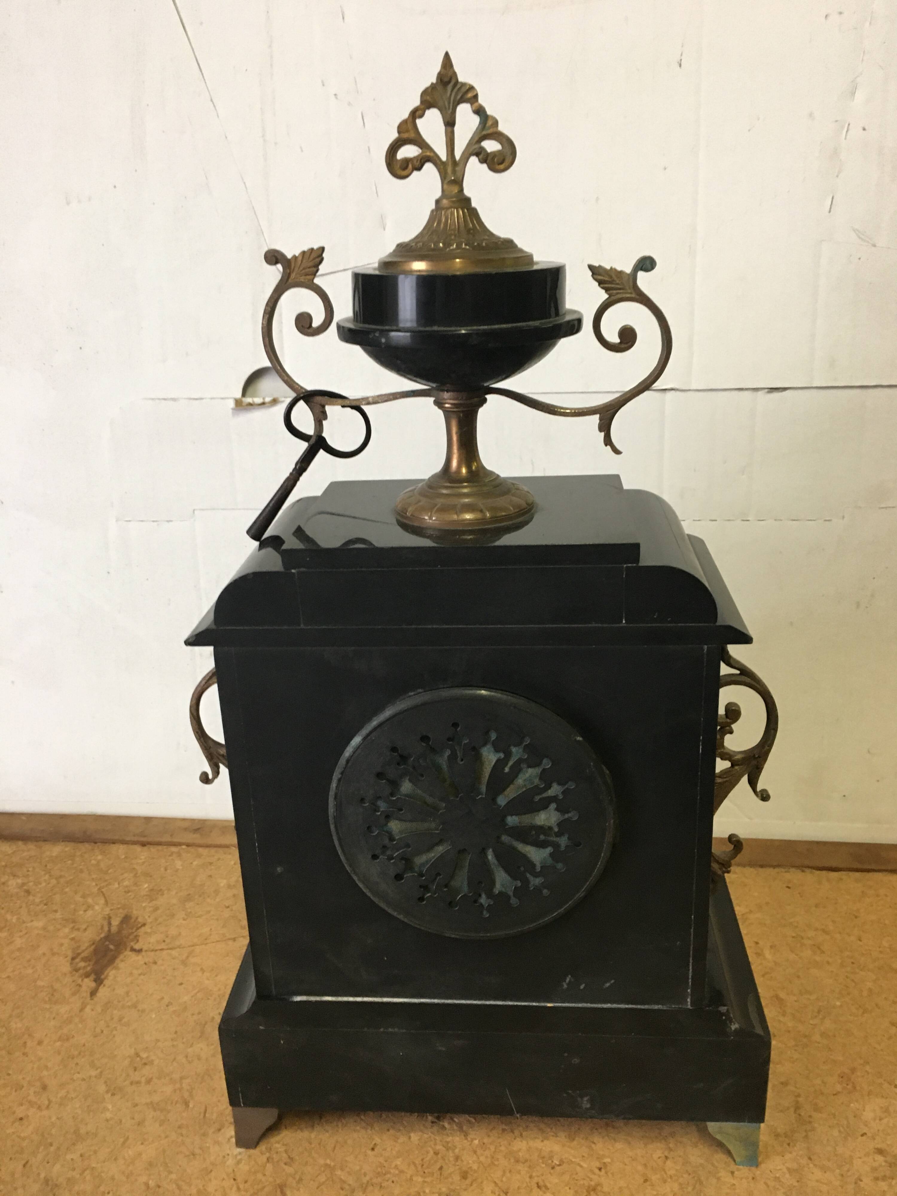 Antique clock p japy & cie 1878