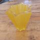 Yellow star vase Walther Glas