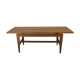 Table basse années 60 esprit scandinave