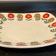 Set of 6 vintage porcelain plates France