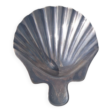 Assiette à coquille saint Jacques Christofle