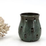 Ceramic pot for draining the cutlery of Jeanne and Norbert Pierlot