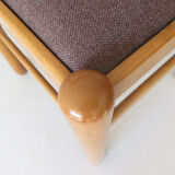 Swedish upholstered dining chairs 1960s.