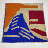 Traditional handcrafted Berber rug, size 140 x 260 cm