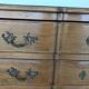 Three-drawer Louis XV-style dresser