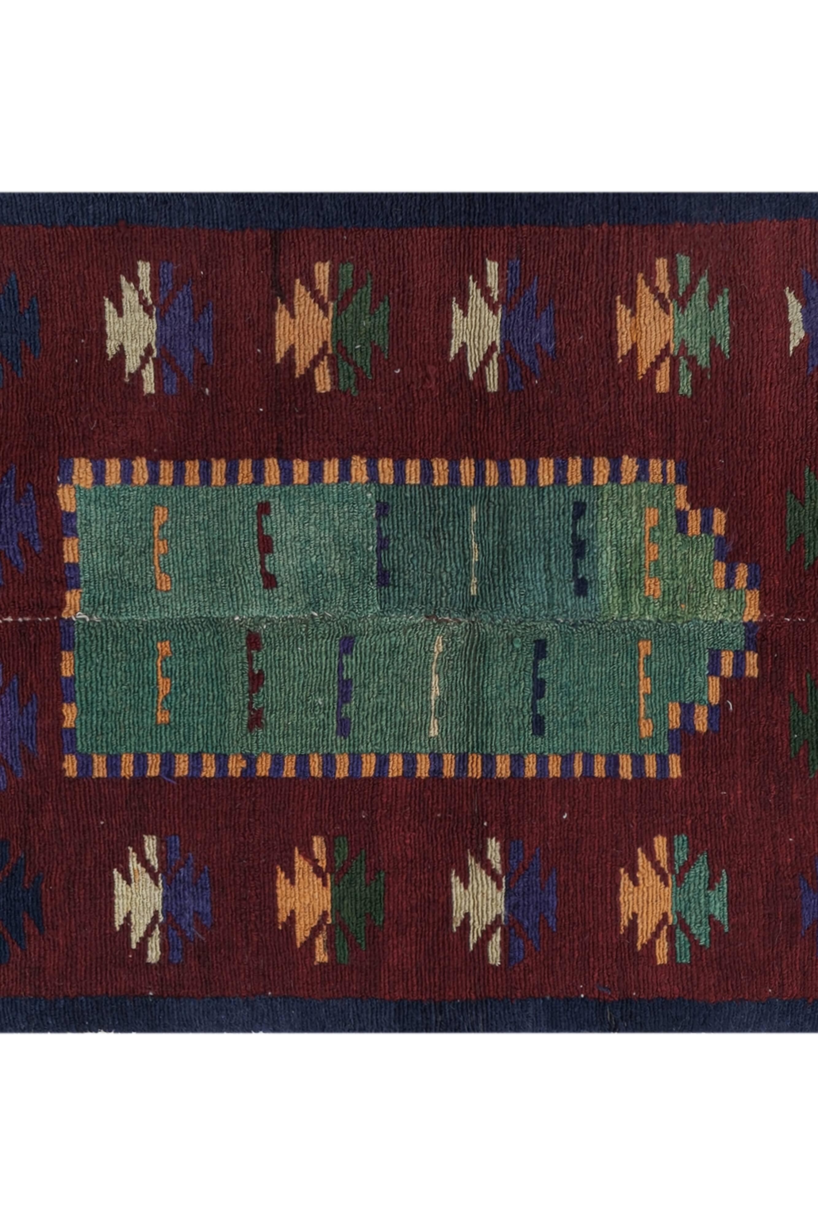 Vintage Turkish Oushak Rug Handwoven 107x160 cm