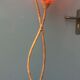 Carnival lamp in Fiber of Glass and Wicker