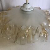Vintage glass pendant lamp