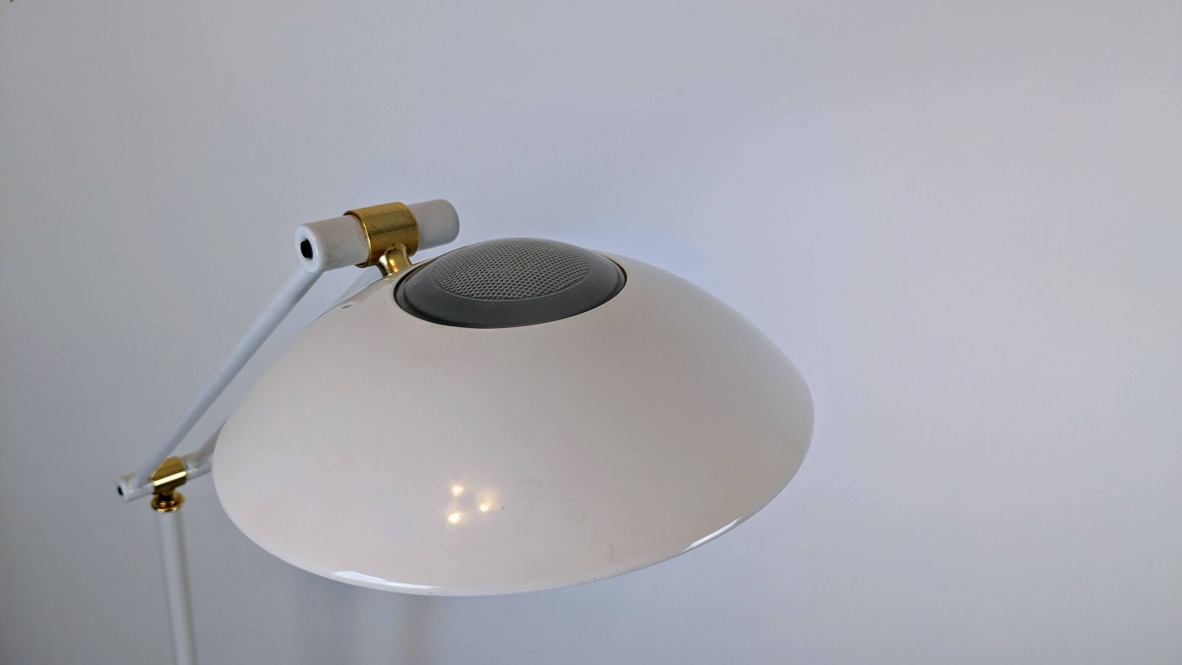 Relco Milano floor lamp – Italian design 1980 in white metal