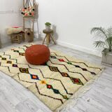 Handmade Moroccan Berber carpet 244 X 146 CM