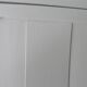 Vintage Parisian wardrobe with 1 vintage door re-enchanted in verdigris