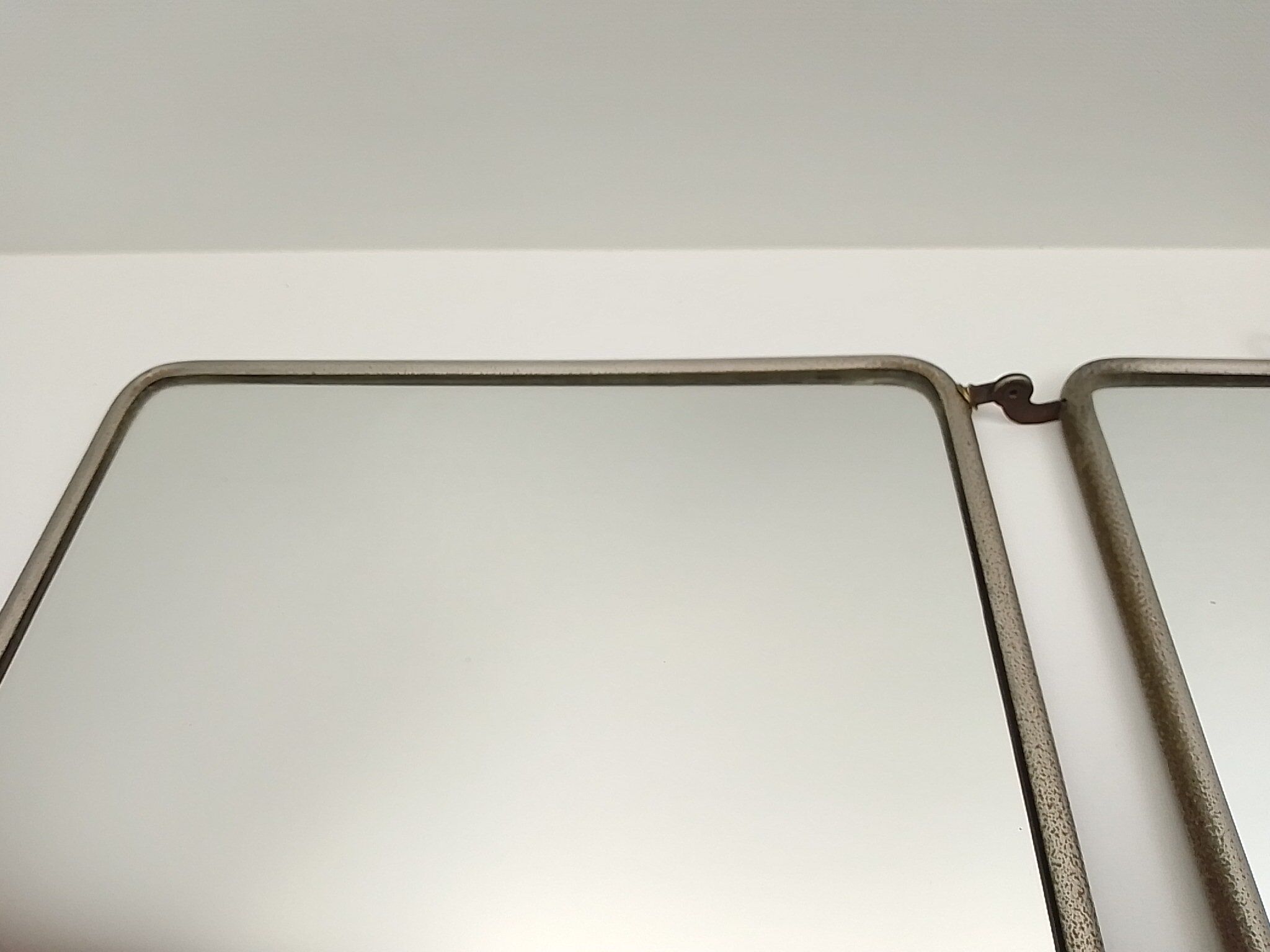Vintage barber mirror