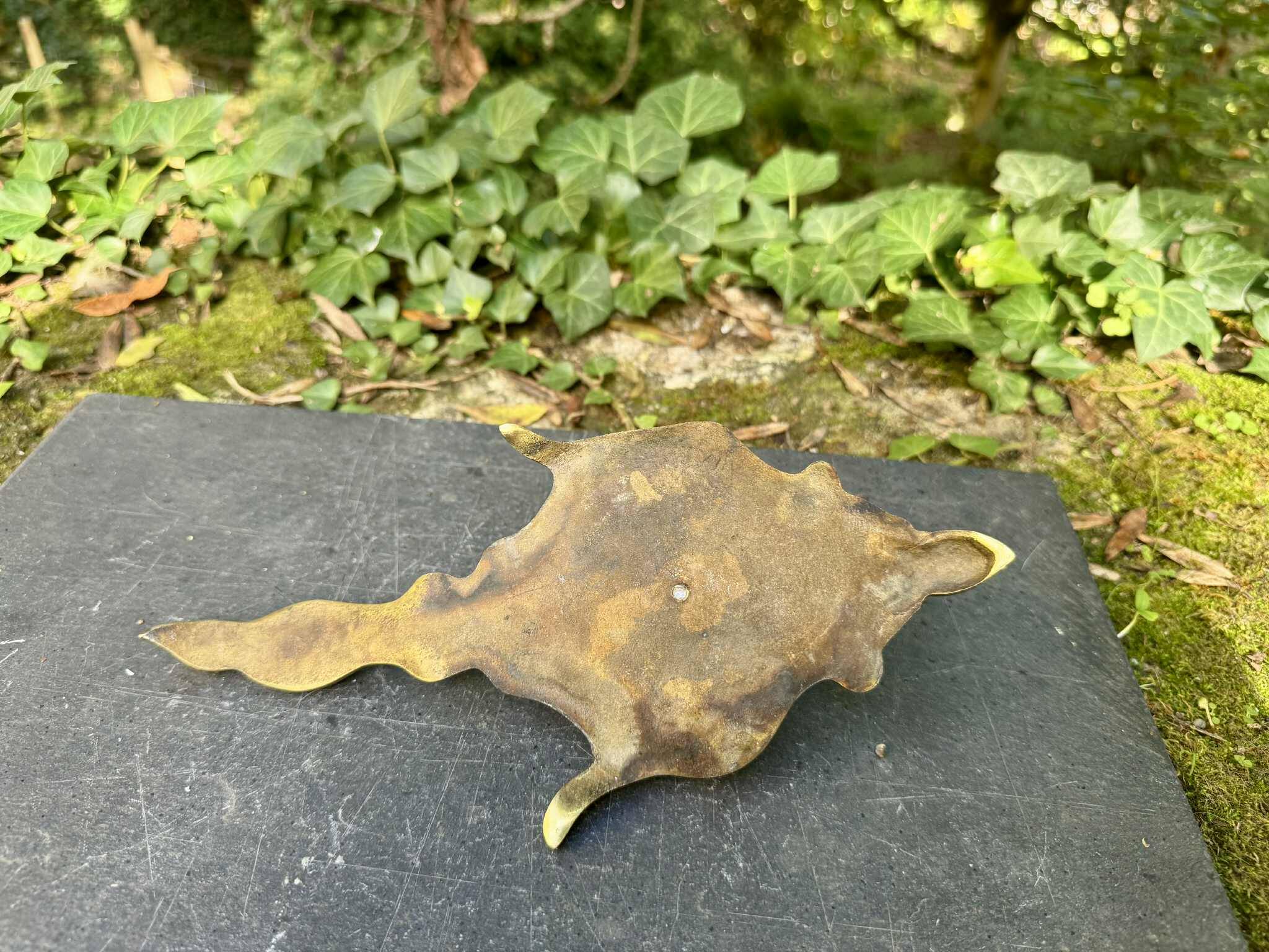 Brass candlestick from the Napoleon III era