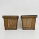 Set of 2 storage baskets by Dirk van Sliedregt for Rohé, Netherlands 1960s