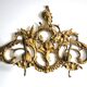 Bronze coat rack in Imperial style from the 1950s.
